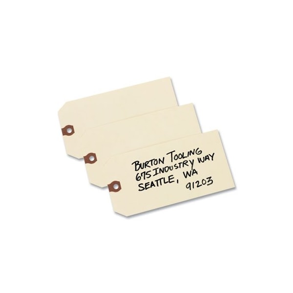 Avery Dennison Avery, Unstrung Shipping Tags, 13-Pt. Stock, 6 1/4 X 3 1/8, Manila, 1000PK 12308 - main